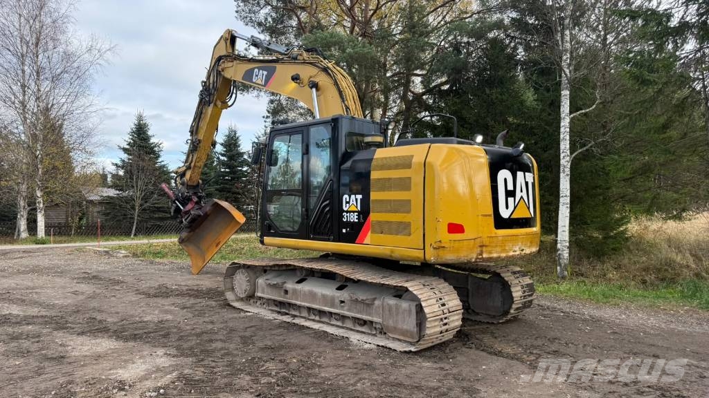 CAT 318 E L Crawler excavators
