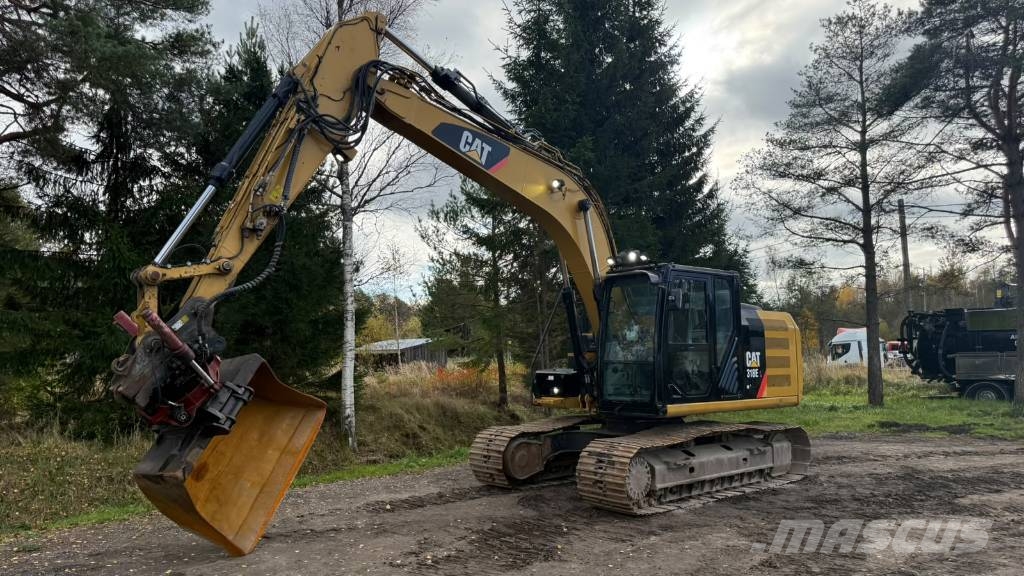 CAT 318 E L Crawler excavators
