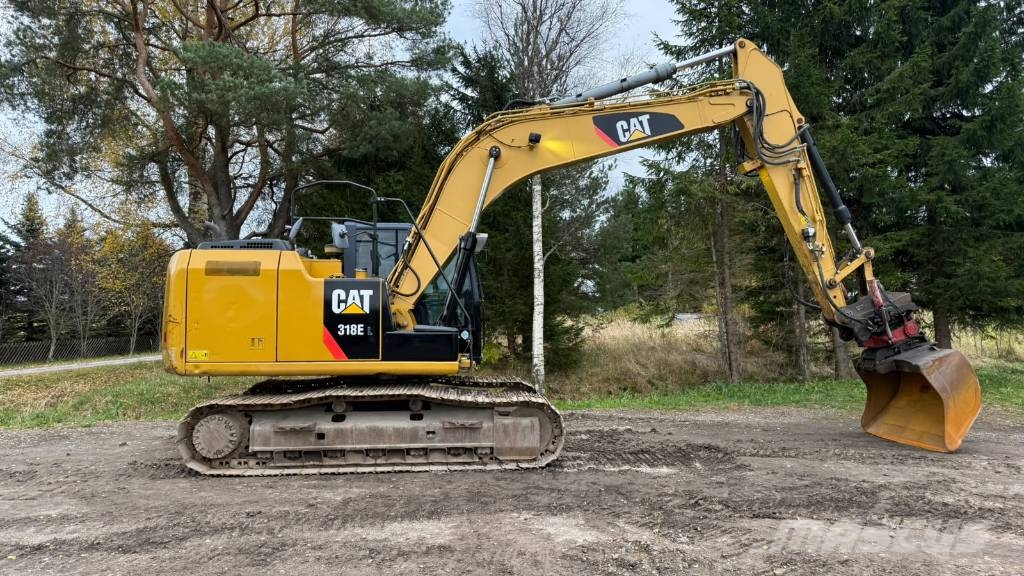 CAT 318 E L Crawler excavators