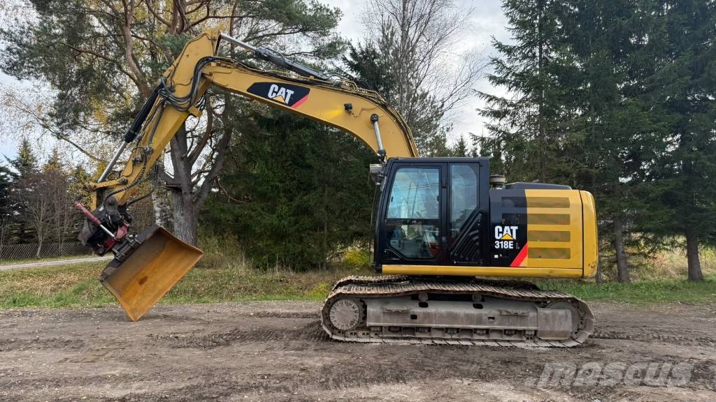 CAT 318 E L Crawler excavators