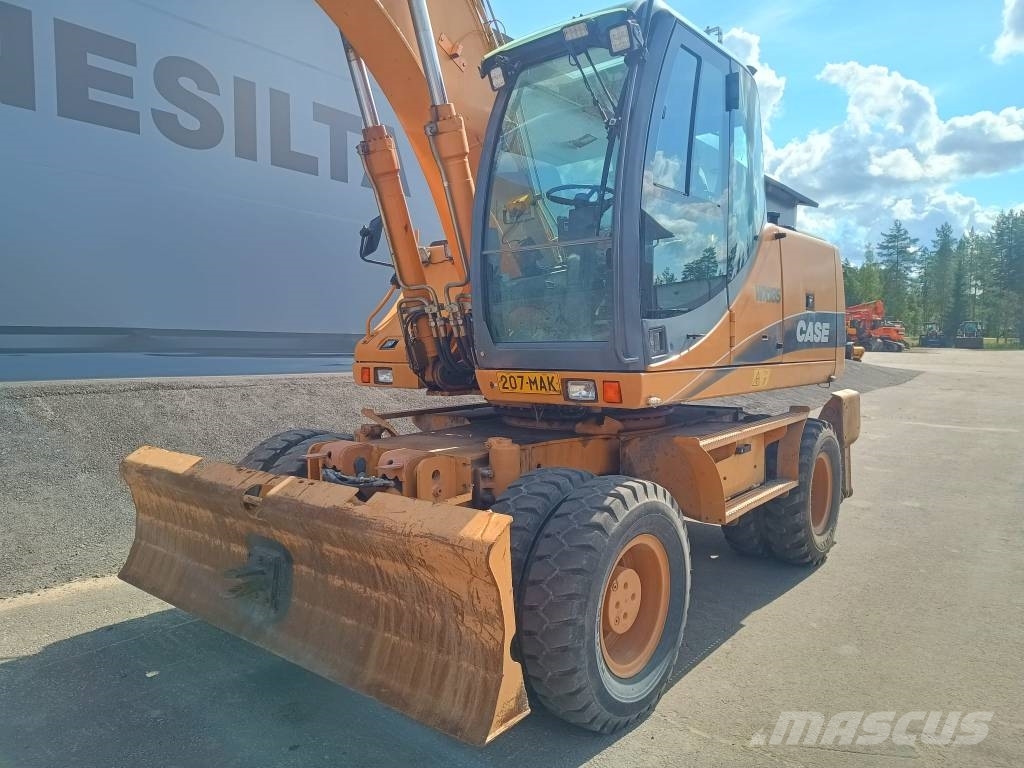 CASE WX185 KALLISTAJA+PYÖRITTÄJÄ حفارات بعجل