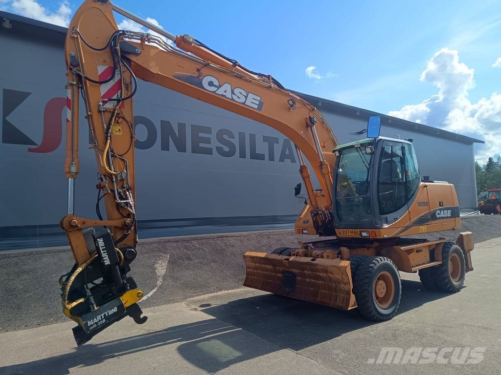 CASE WX185 KALLISTAJA+PYÖRITTÄJÄ حفارات بعجل