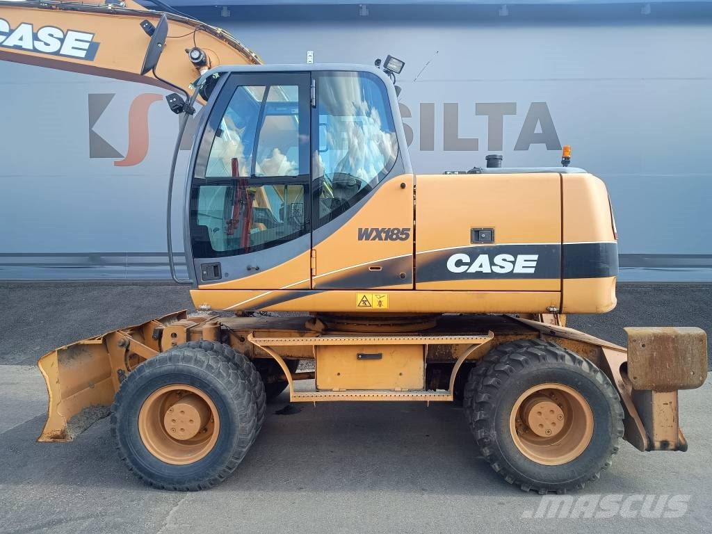 CASE WX185 KALLISTAJA+PYÖRITTÄJÄ حفارات بعجل