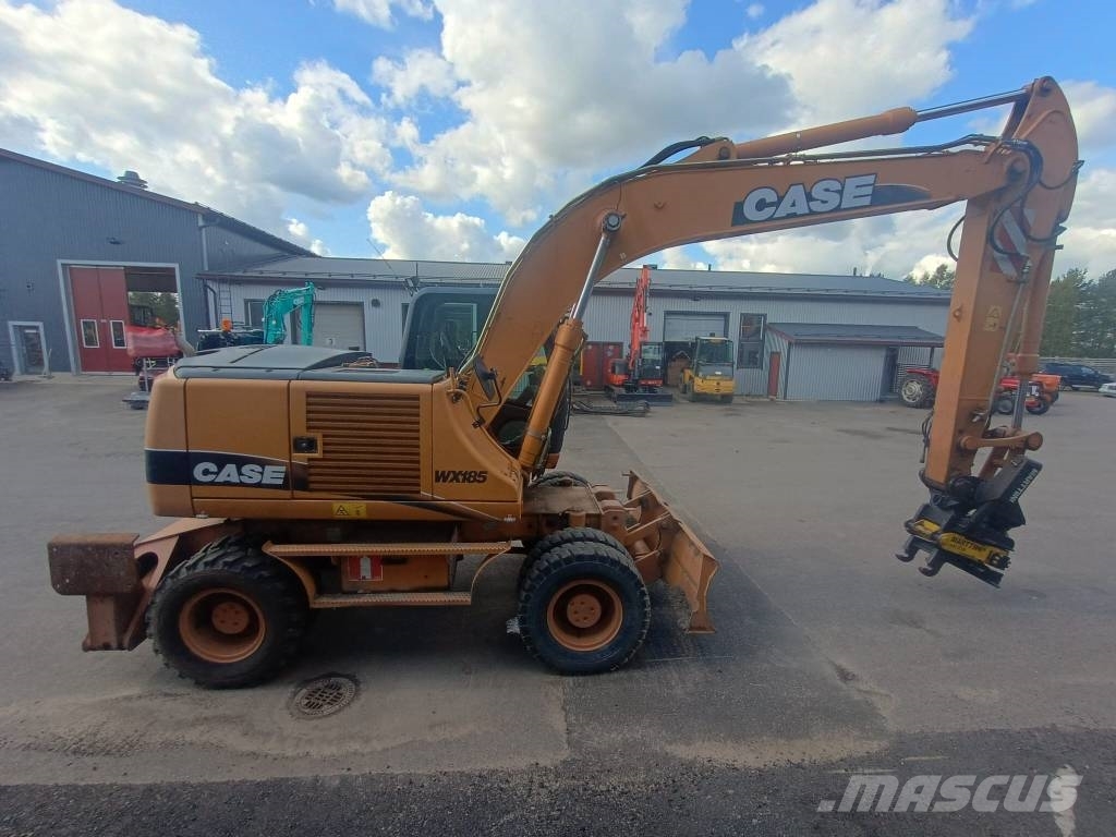 CASE WX185 KALLISTAJA+PYÖRITTÄJÄ حفارات بعجل