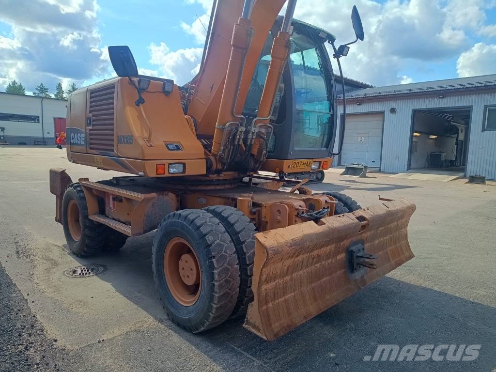 CASE WX185 KALLISTAJA+PYÖRITTÄJÄ حفارات بعجل