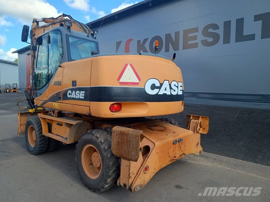 CASE WX185 KALLISTAJA+PYÖRITTÄJÄ حفارات بعجل