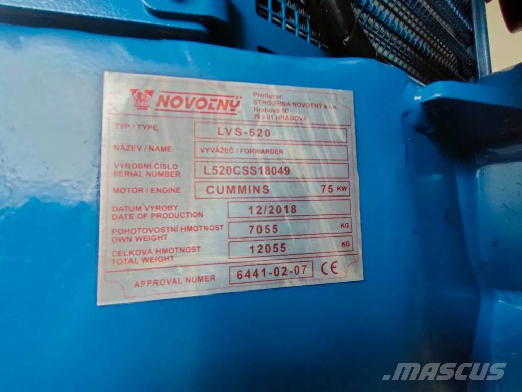 Novotny LVS520 Forwarders