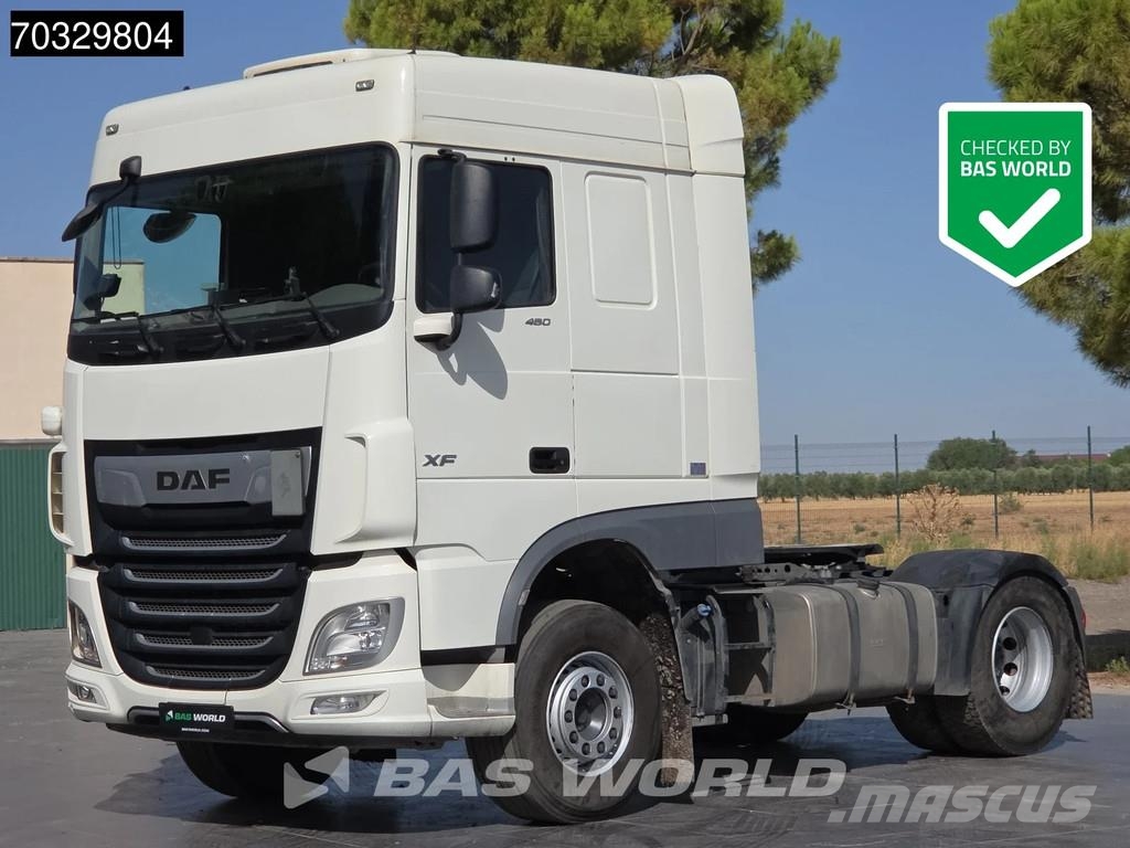 DAF XF 480 4X2 SC Retarder Hydraulic Standklima ACC IT 트랙터 유닛