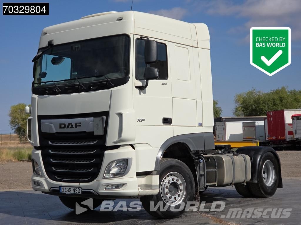 DAF XF 480 4X2 SC Retarder Hydraulic Standklima ACC IT Sattelzugmaschinen