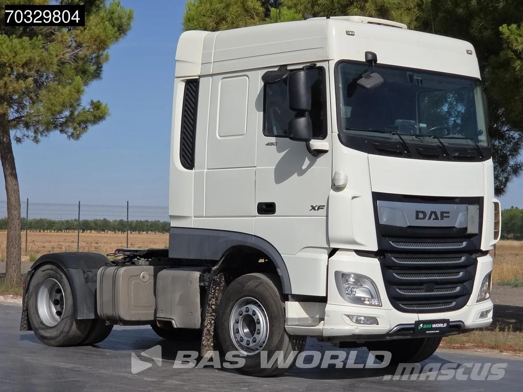 DAF XF 480 4X2 SC Retarder Hydraulic Standklima ACC IT 트랙터 유닛