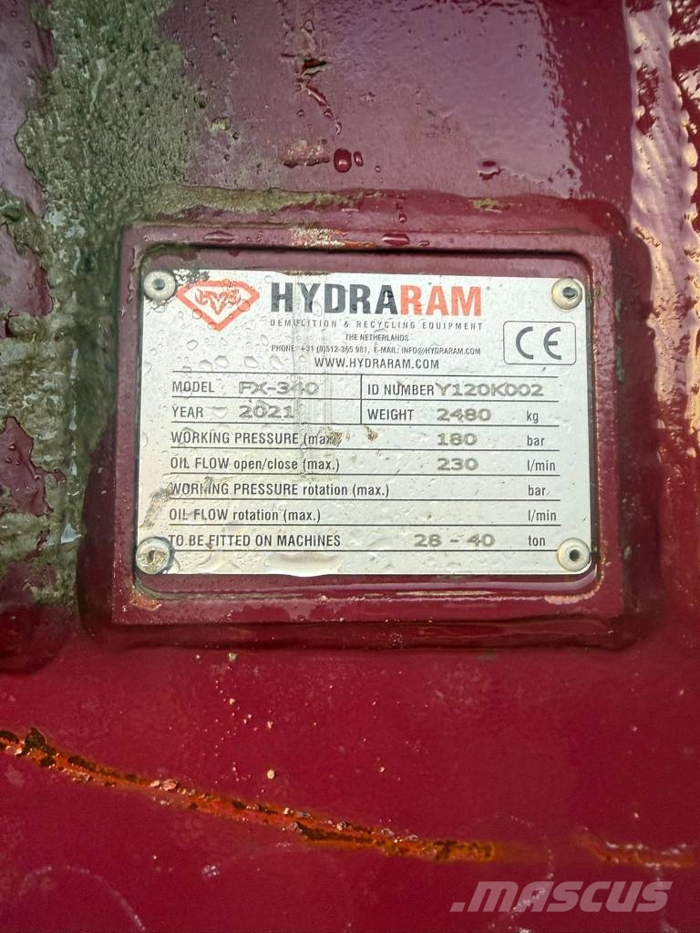 Hydraram FX-340 ハンマー／ブレーカ
