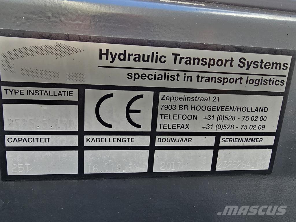 Mercedes-Benz AROCS 3345 / NCH 25T CONTAINER-SYSTEM / CABLE gancho Caminhões Roll-on Roll-off