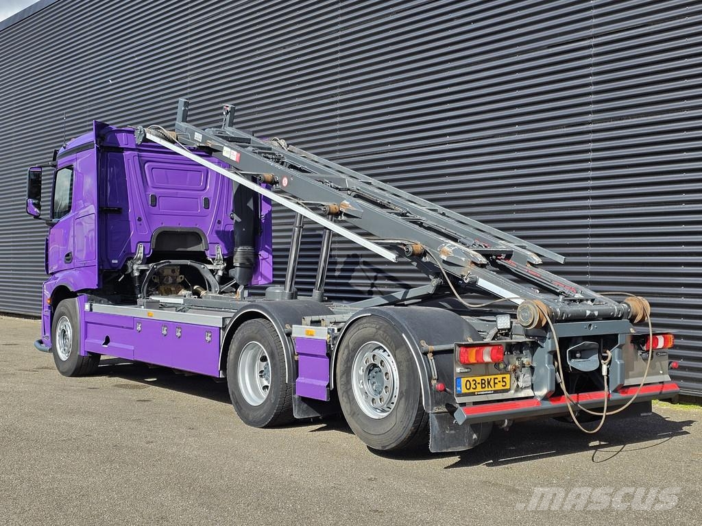 Mercedes-Benz AROCS 3345 / NCH 25T CONTAINER-SYSTEM / CABLE gancho Caminhões Roll-on Roll-off