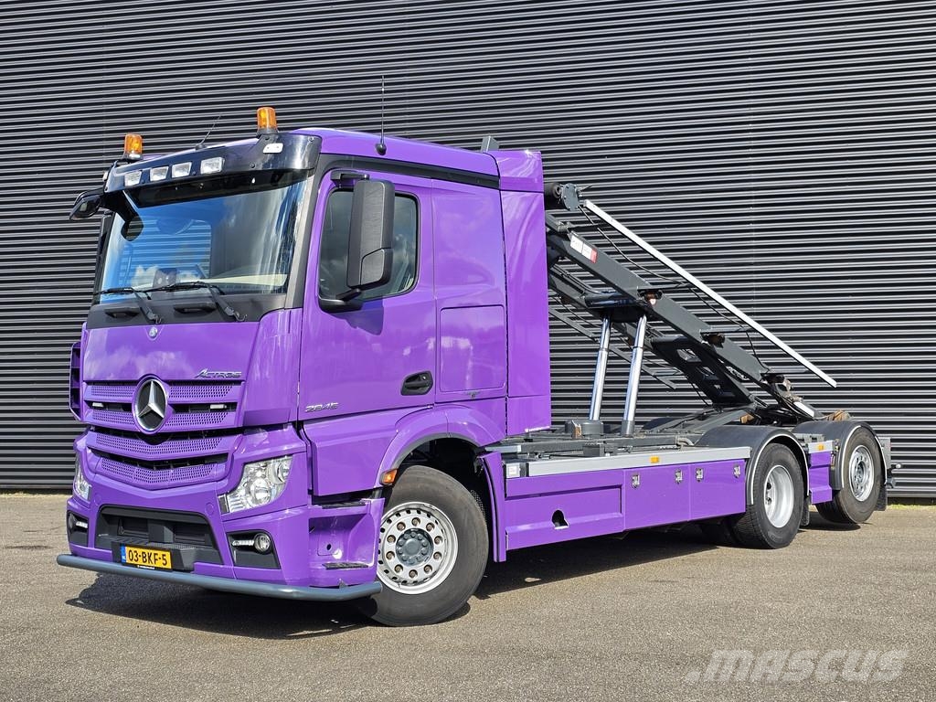 Mercedes-Benz AROCS 3345 / NCH 25T CONTAINER-SYSTEM / CABLE gancho Caminhões Roll-on Roll-off