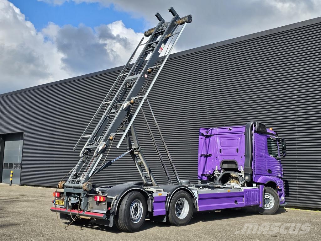 Mercedes-Benz AROCS 3345 / NCH 25T CONTAINER-SYSTEM / CABLE gancho Caminhões Roll-on Roll-off