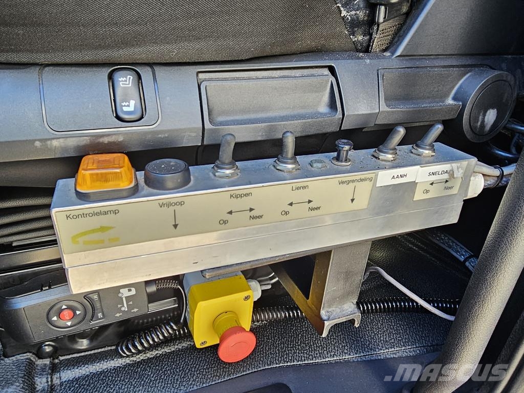 Mercedes-Benz AROCS 3345 / NCH 25T CONTAINER-SYSTEM / CABLE gancho Caminhões Roll-on Roll-off