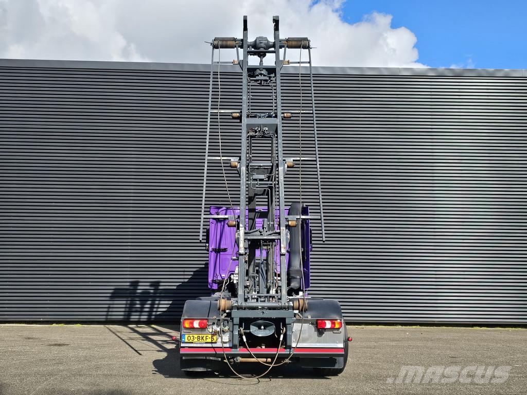 Mercedes-Benz AROCS 3345 / NCH 25T CONTAINER-SYSTEM / CABLE gancho Caminhões Roll-on Roll-off