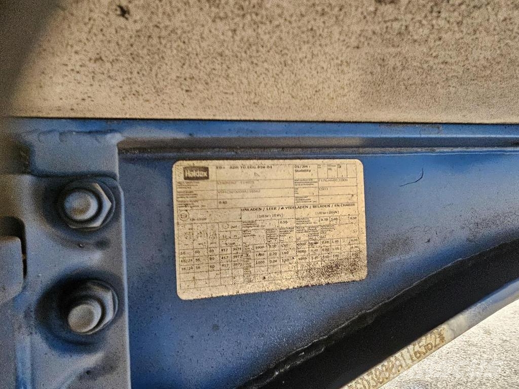 Chereau INOGAM/TYPE 1507 - CARRIER VECTOR 1950 - D'HOLLAND نصف مقطورات بدرجة حرارة قابلة للضبط