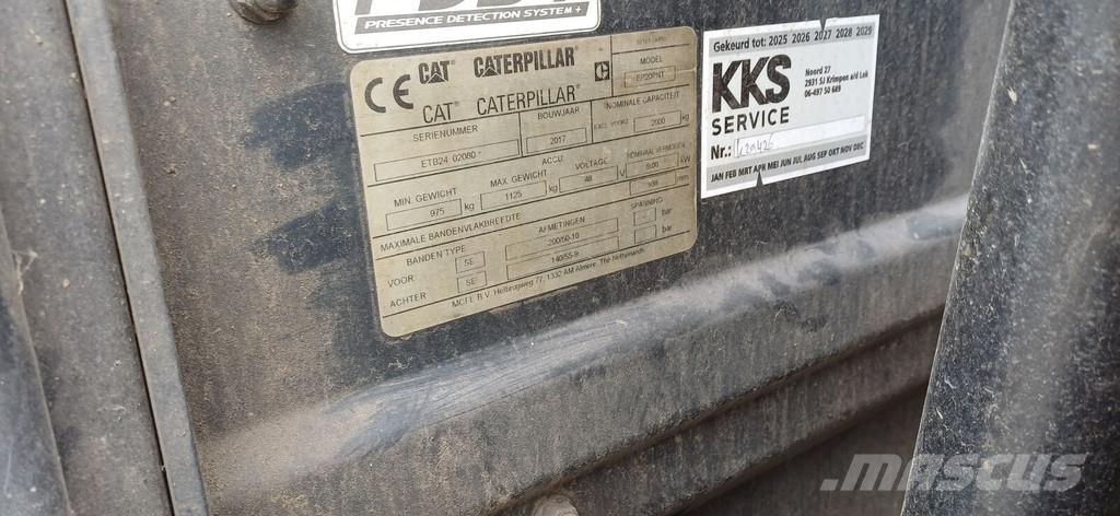 CAT EP20PNT Kahveltõstukid - muud