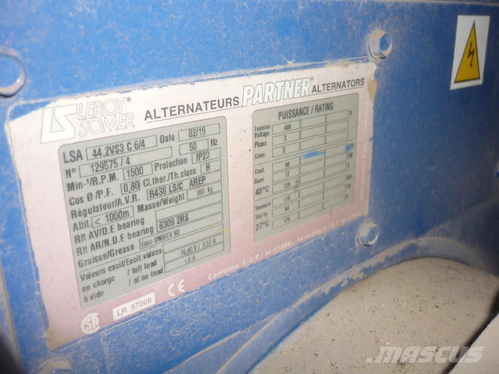 Deutz Bredenoord BRDE-57 57 KVA Diesel Aggregaat Generat Geradores a diesel