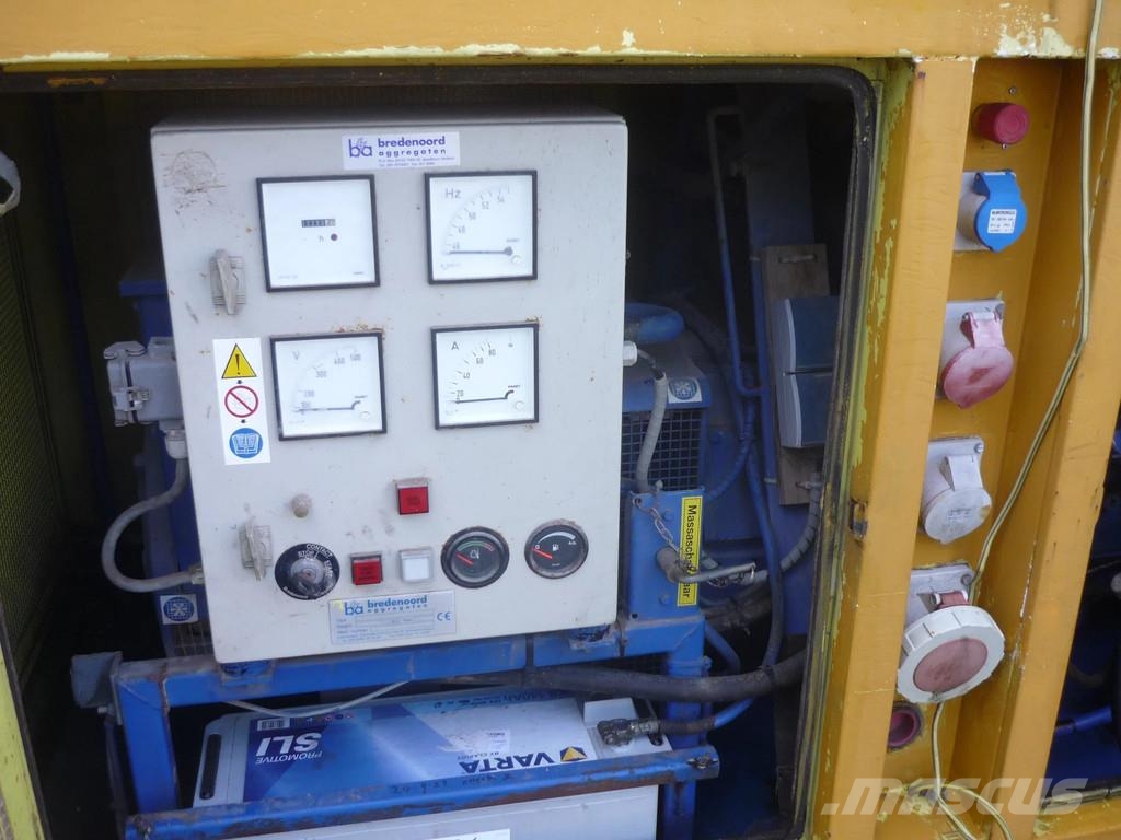 Deutz Bredenoord BRDE-57 57 KVA Diesel Aggregaat Generat Geradores a diesel