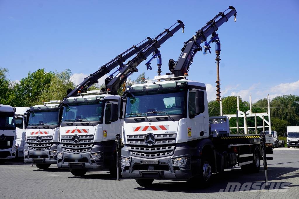 Mercedes-Benz Arocs 1833 4×2 / 50 tho. km! / HIAB X-HIPRO 192 ES Fahrzeug mit mobiler Bohranlage