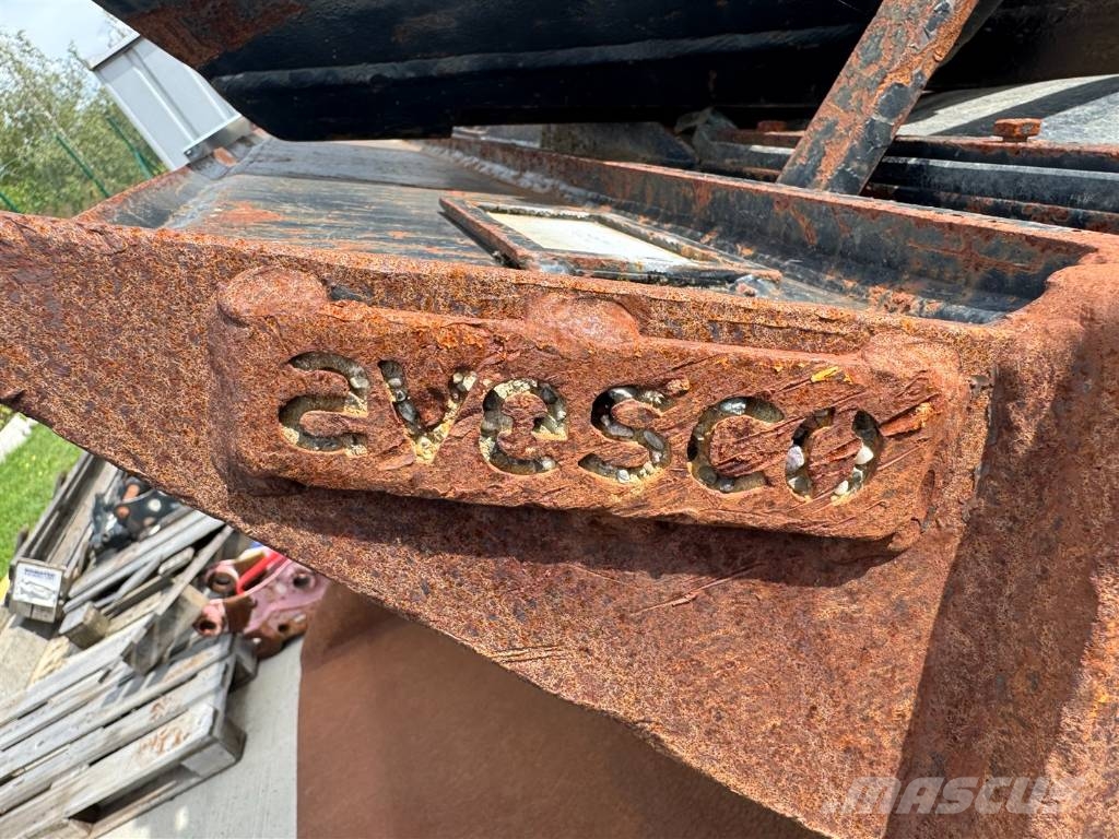  Hydraulic swing Bucket 170 cm SQ80 Godet