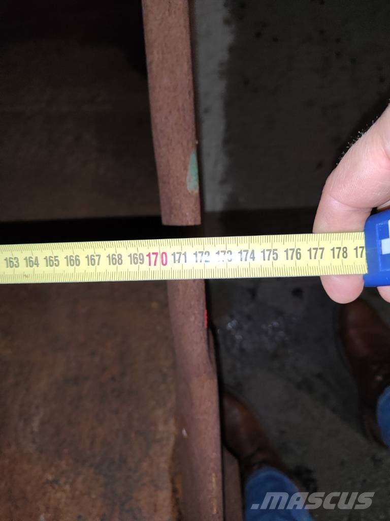  Hydraulic swing Bucket 170 cm SQ80 Godet
