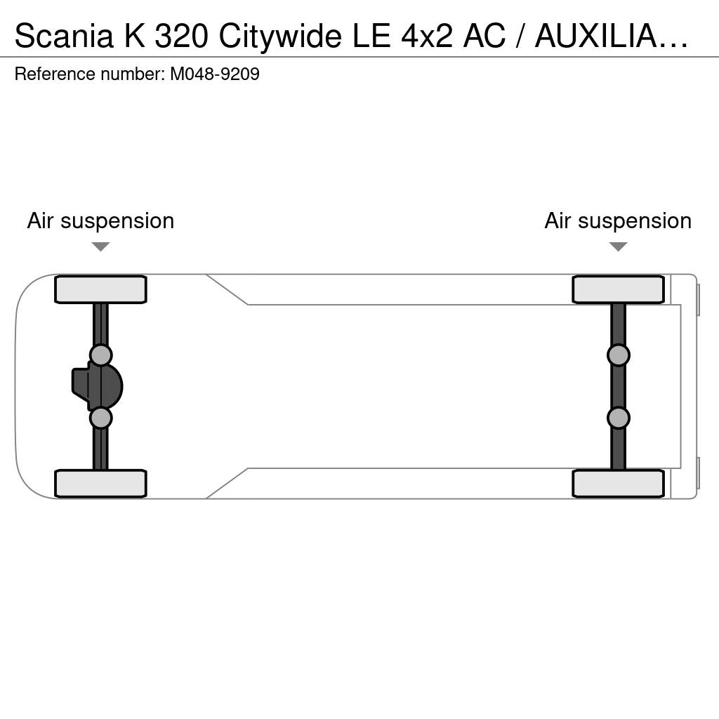 Scania K 320 Citywide LE 4x2 AC / AUXILIARY HEATER / WHEE Městské autobusy