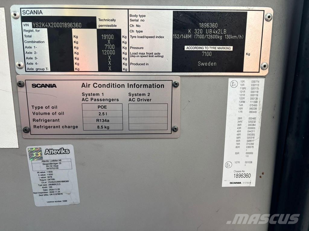 Scania K 320 Citywide LE 4x2 AC / AUXILIARY HEATER / WHEE Městské autobusy