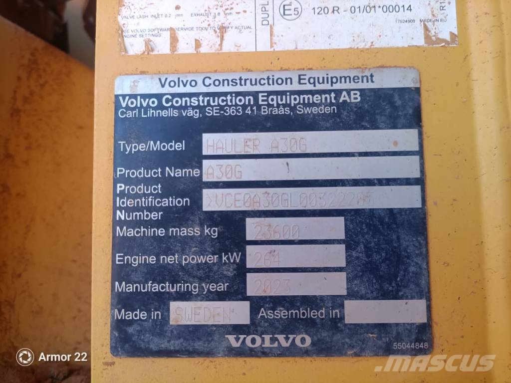 Volvo A30G Camiones articulados