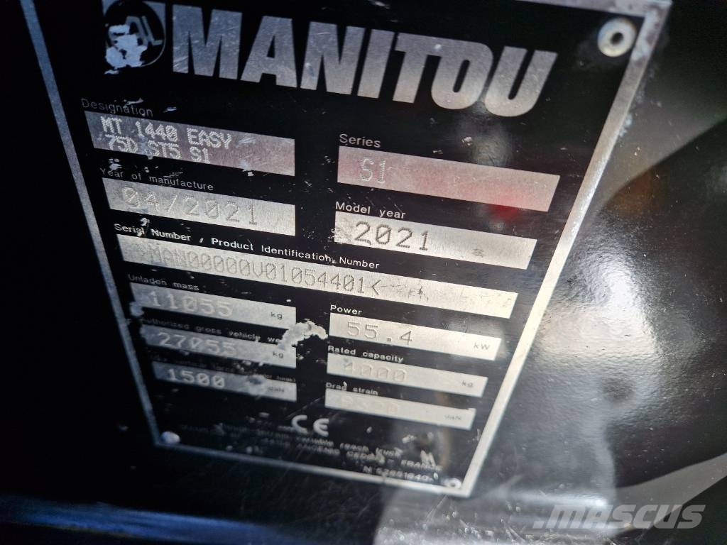 Manitou MT 1440 jak JCB 540-140 P608 Teleskopski viličarji