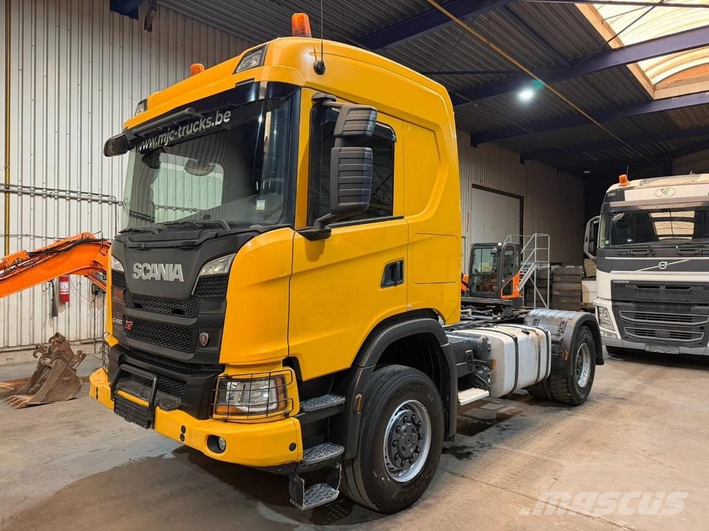 Scania G450 XT 4x4 - MANUAL + RETARDER - PTO HYDR - *400. Tegljači