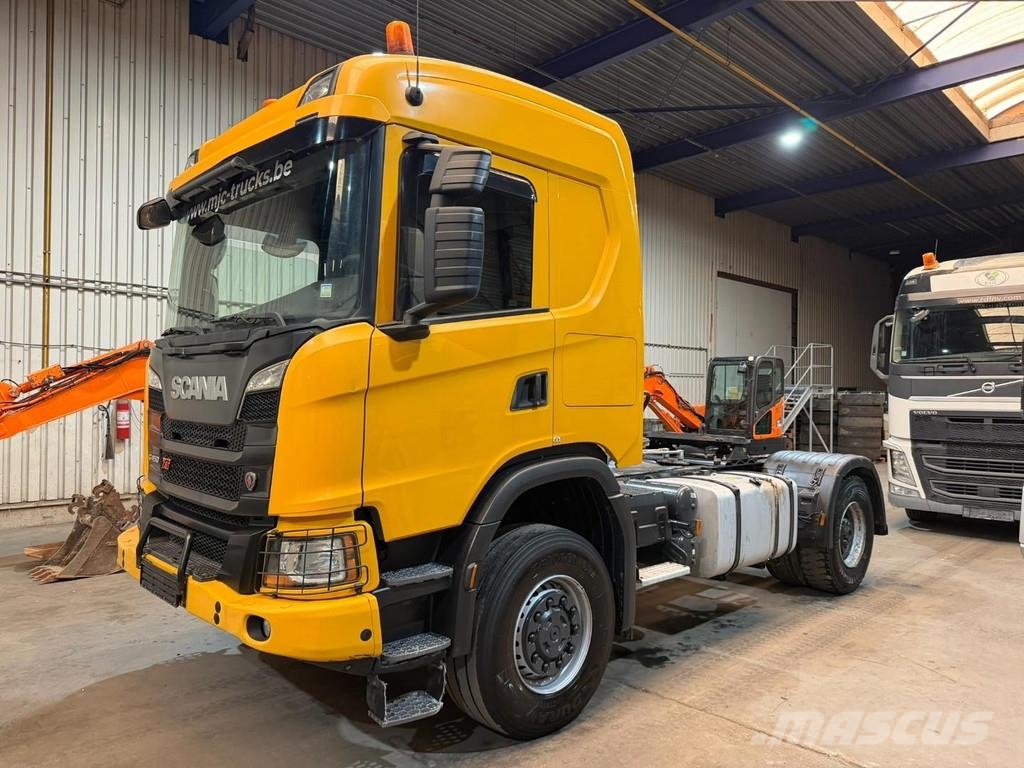Scania G450 XT 4x4 - MANUAL + RETARDER - PTO HYDR - *400. Tegljači