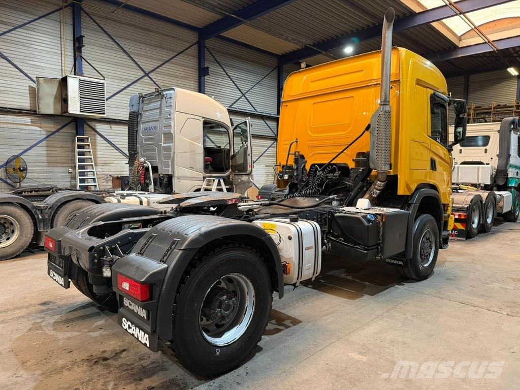Scania G450 XT 4x4 - MANUAL + RETARDER - PTO HYDR - *400. Sadulveokid