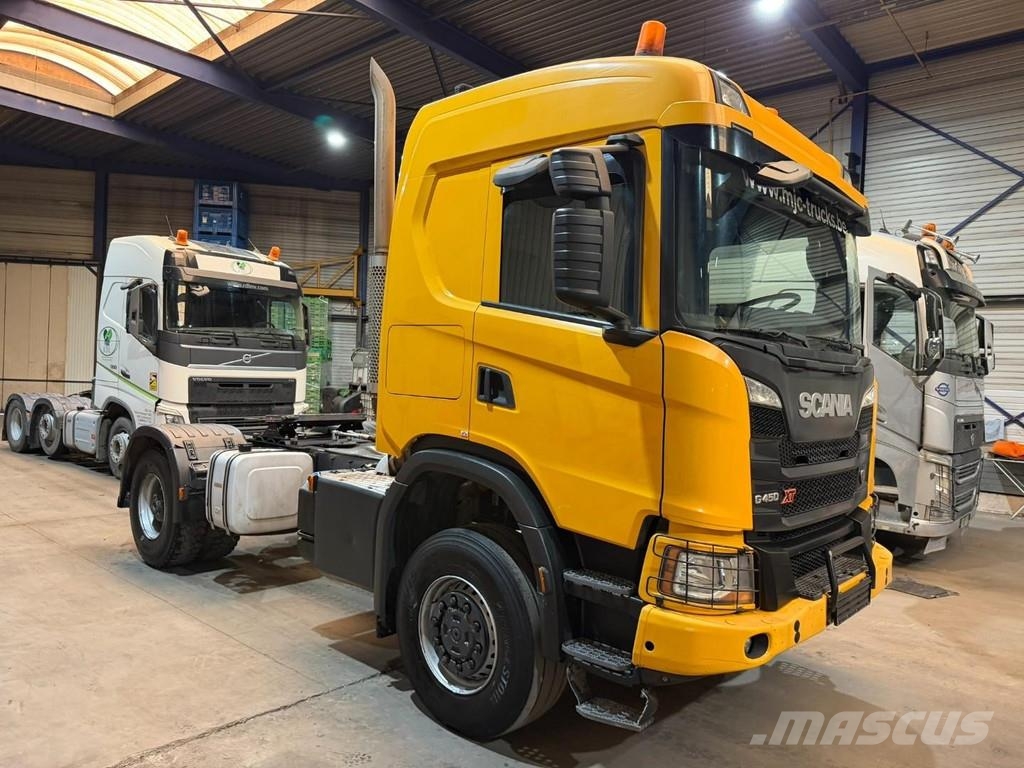 Scania G450 XT 4x4 - MANUAL + RETARDER - PTO HYDR - *400. Tegljači