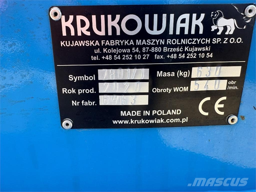 Krukowiak Krautschläger ماكينات زراعية - غير ذلك
