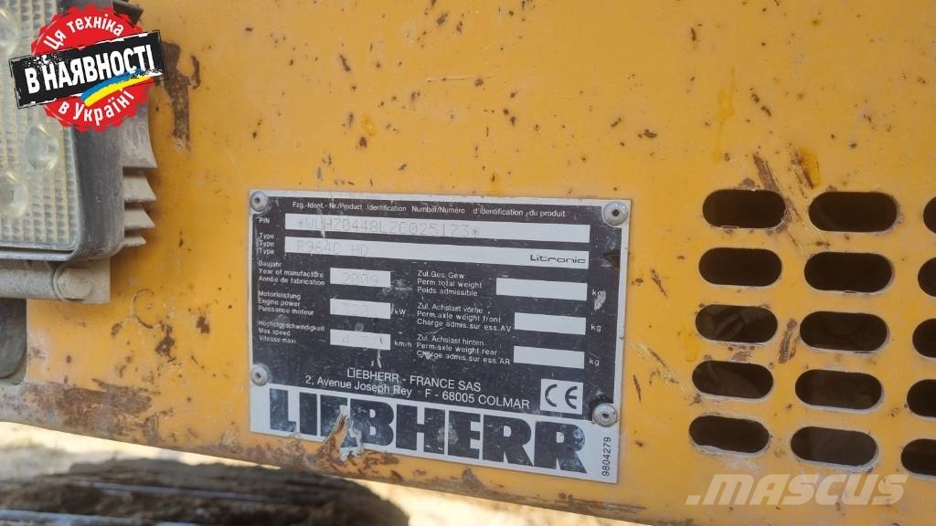 Liebherr R 964 C Litronic 履带挖掘机