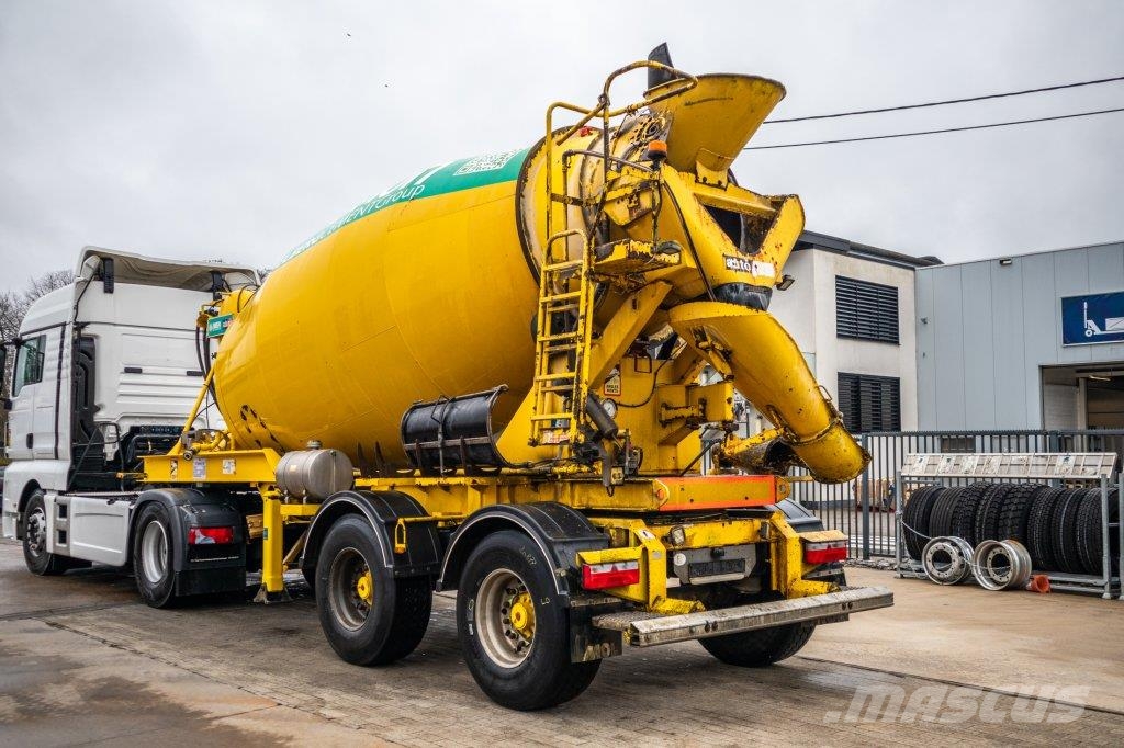 Imer BETON MIXER/MALAXEUR/MISCHER-10M3- STEERING AXLE 其他半挂车