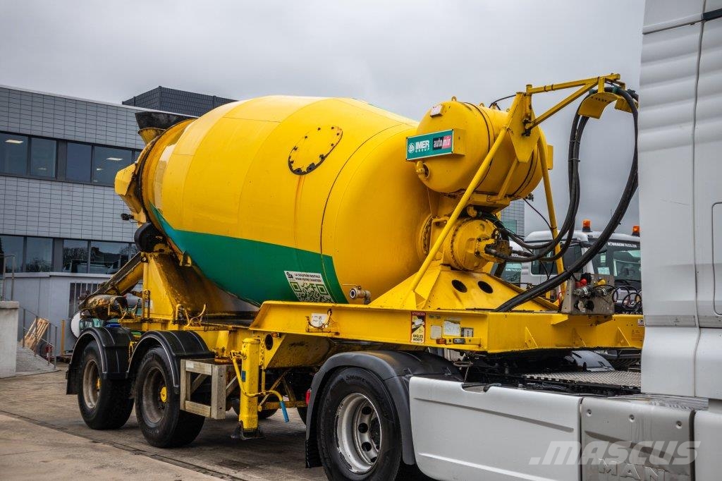 Imer BETON MIXER/MALAXEUR/MISCHER-10M3- STEERING AXLE 其他半挂车