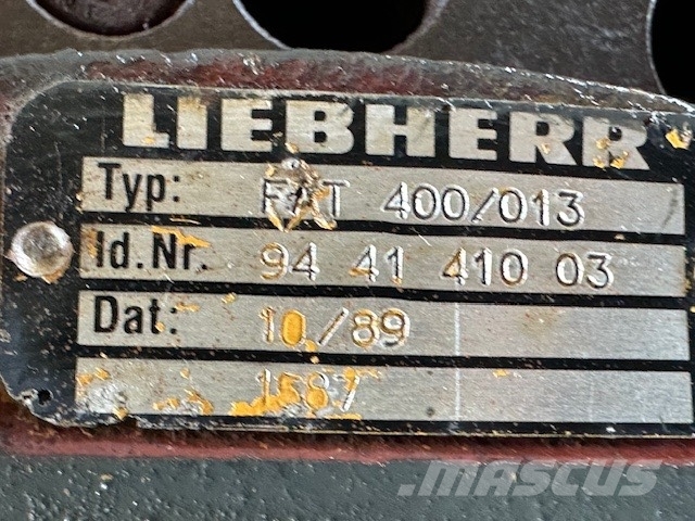 Liebherr FAT 400/013 FMF 90 Trasmissione