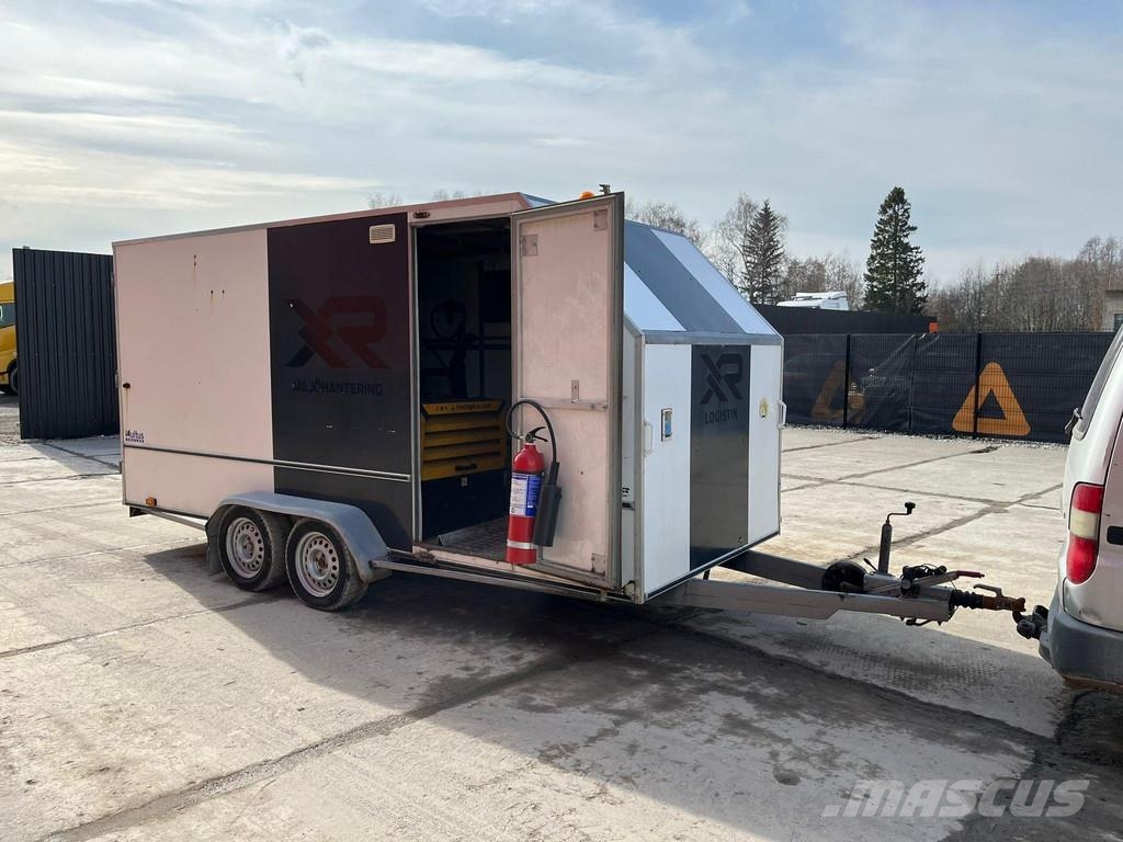 Reko 2000 TD SEWER CLEANING AND INSPECTION EQUIPMENT Gesloten opbouw trailers