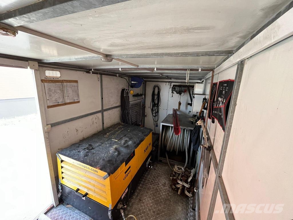 Reko 2000 TD SEWER CLEANING AND INSPECTION EQUIPMENT Gesloten opbouw trailers