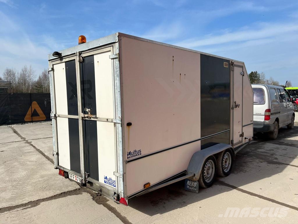 Reko 2000 TD SEWER CLEANING AND INSPECTION EQUIPMENT Gesloten opbouw trailers