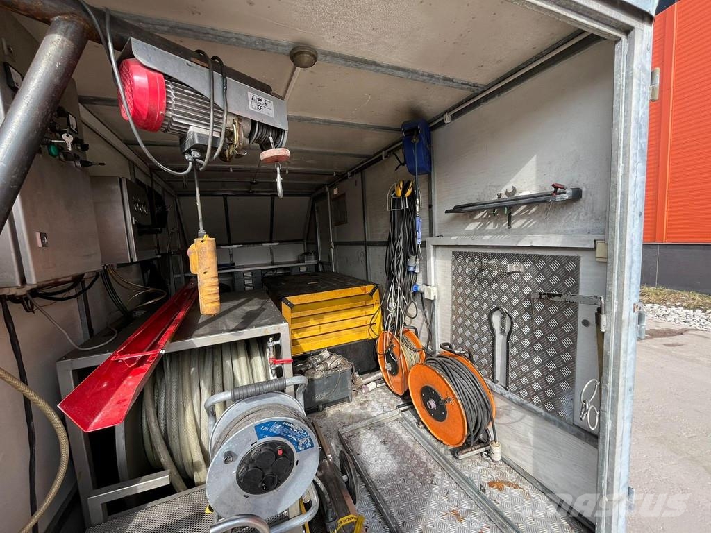 Reko 2000 TD SEWER CLEANING AND INSPECTION EQUIPMENT Gesloten opbouw trailers