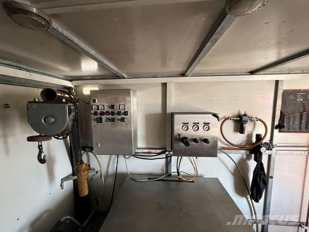 Reko 2000 TD SEWER CLEANING AND INSPECTION EQUIPMENT Gesloten opbouw trailers