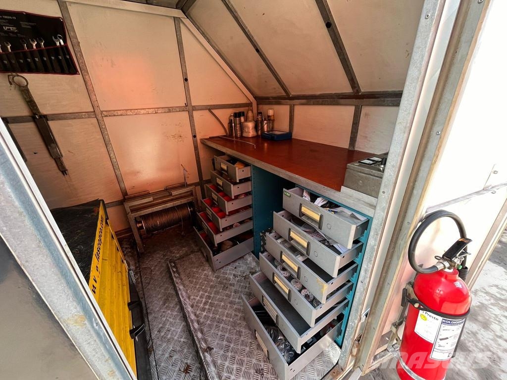 Reko 2000 TD SEWER CLEANING AND INSPECTION EQUIPMENT Gesloten opbouw trailers