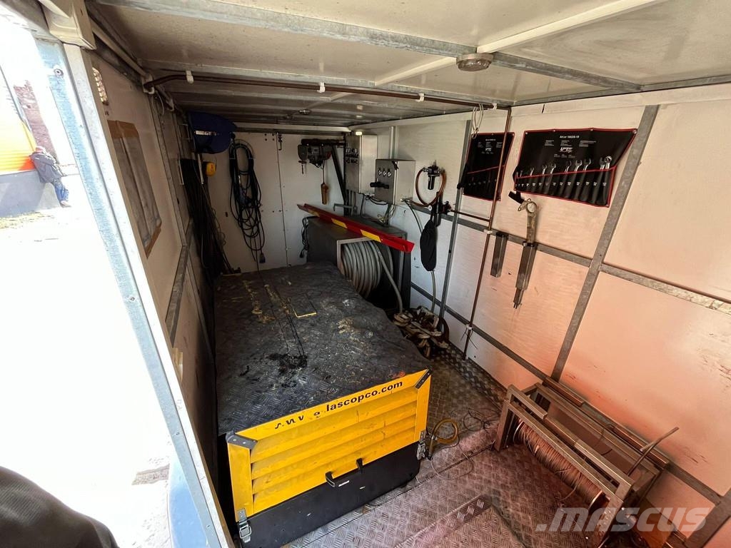 Reko 2000 TD SEWER CLEANING AND INSPECTION EQUIPMENT Gesloten opbouw trailers