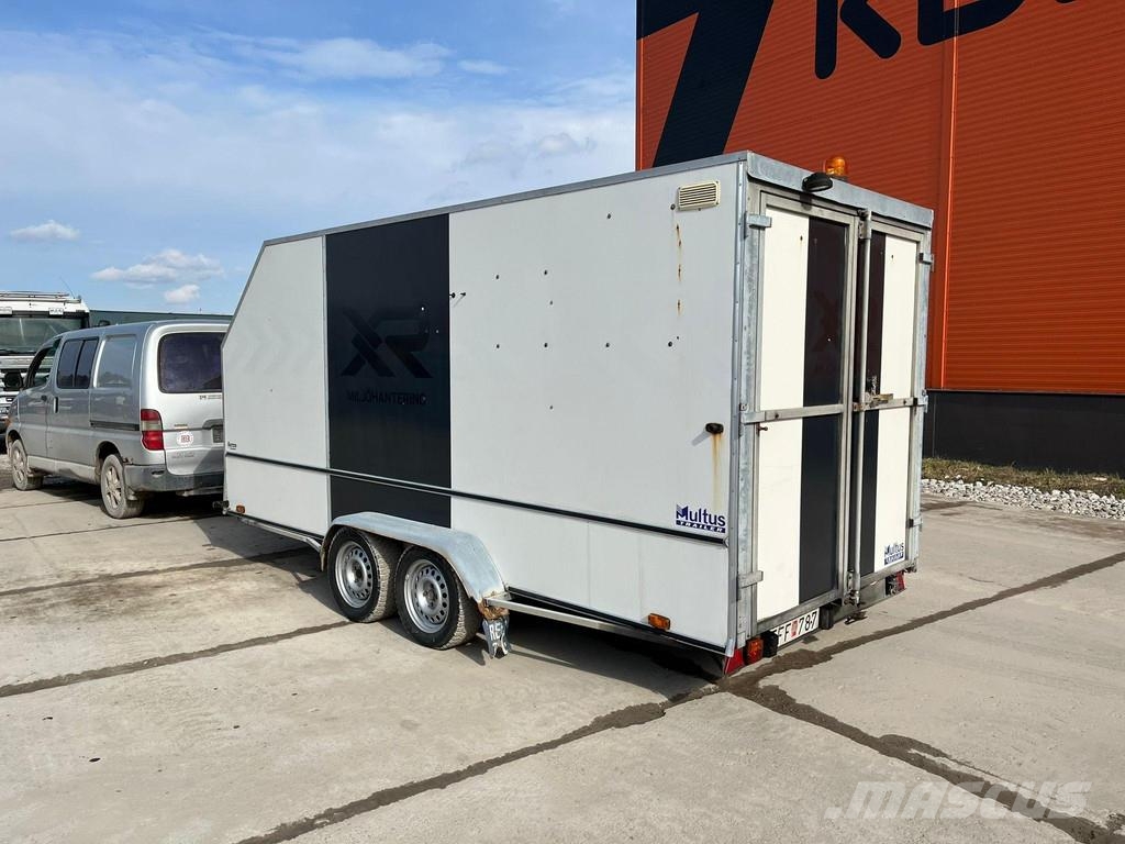 Reko 2000 TD SEWER CLEANING AND INSPECTION EQUIPMENT Gesloten opbouw trailers