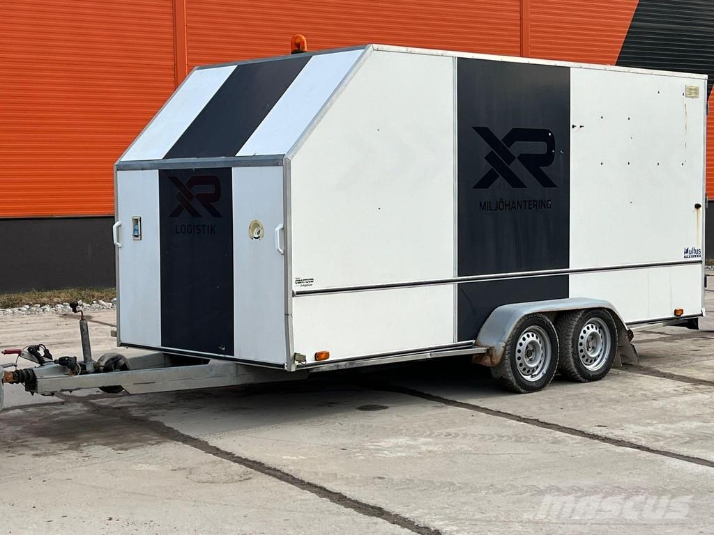 Reko 2000 TD SEWER CLEANING AND INSPECTION EQUIPMENT Gesloten opbouw trailers